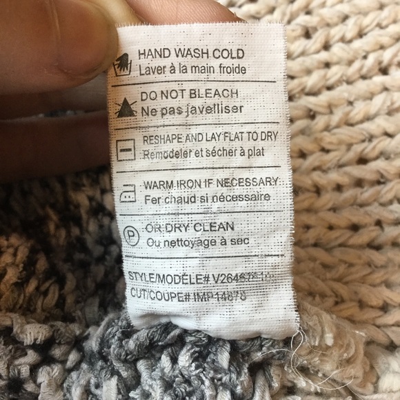 Vince Chunky Knit Striped Oversized Cardigan - Picture 8 of 8